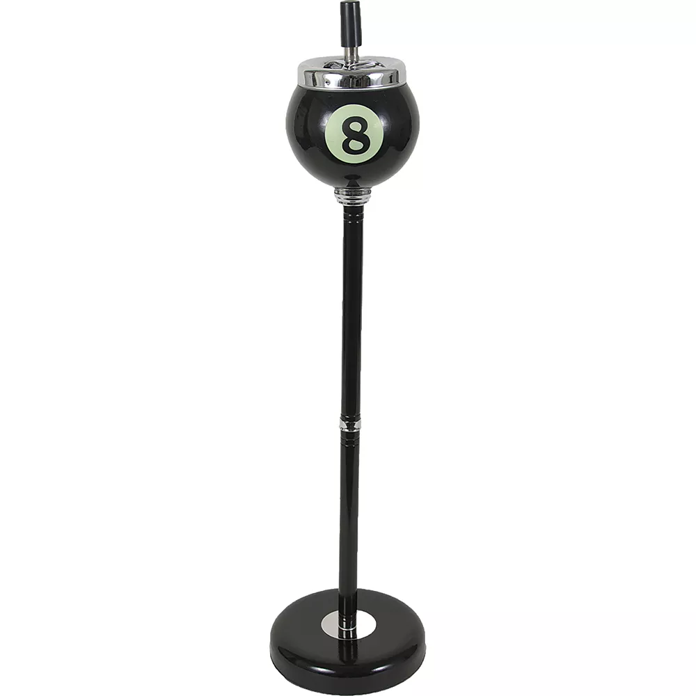 22" 8 Ball Standing Ashtray
