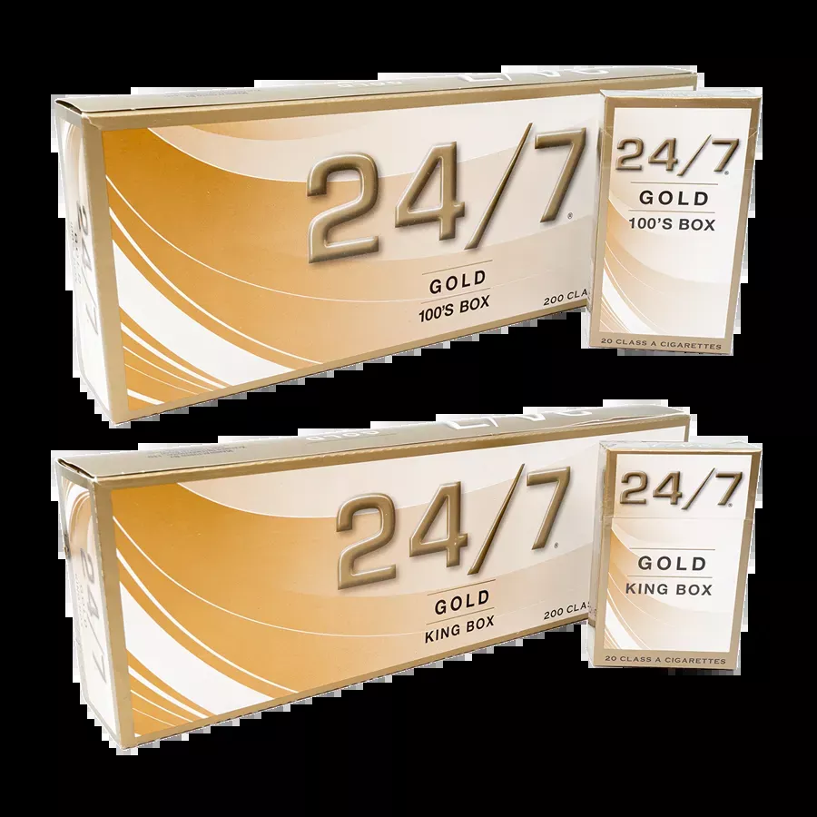 24/7 Gold Cigarettes