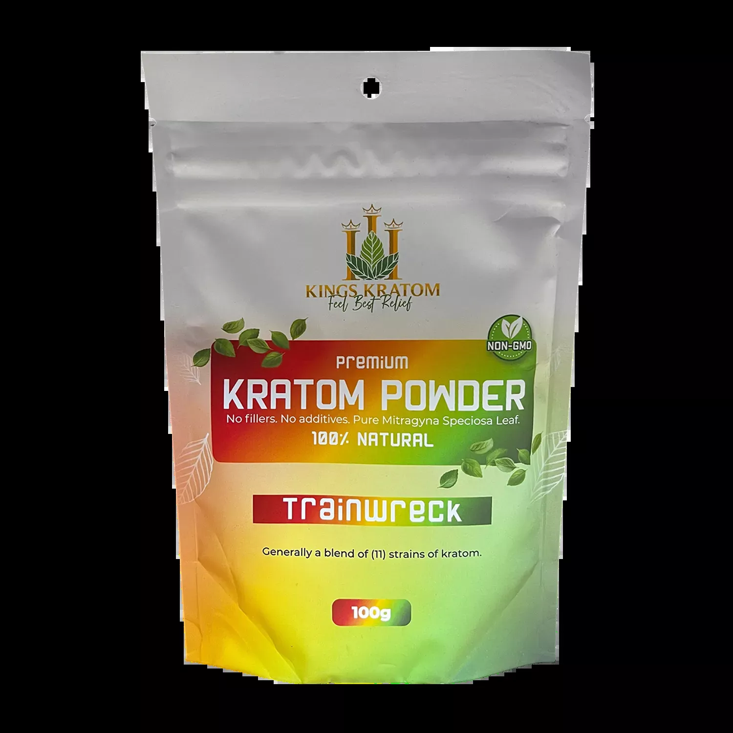 3 Kings Kratom 100g Premium Kratom Powder Trainwreck