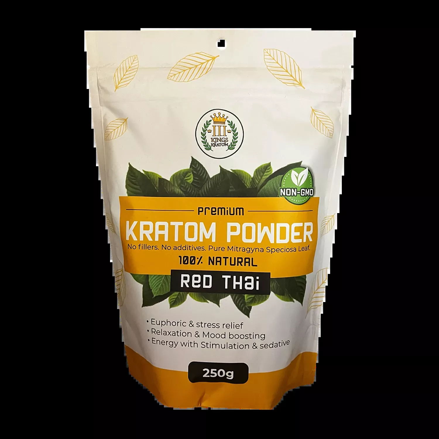 3 Kings Kratom 250g Premium Kratom Powder Red Thai