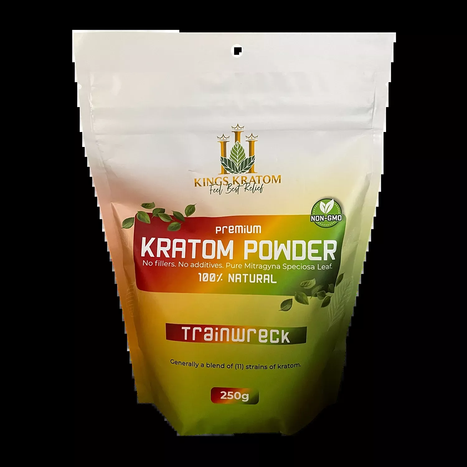 3 Kings Kratom 250g Premium Kratom Powder Trainwreck