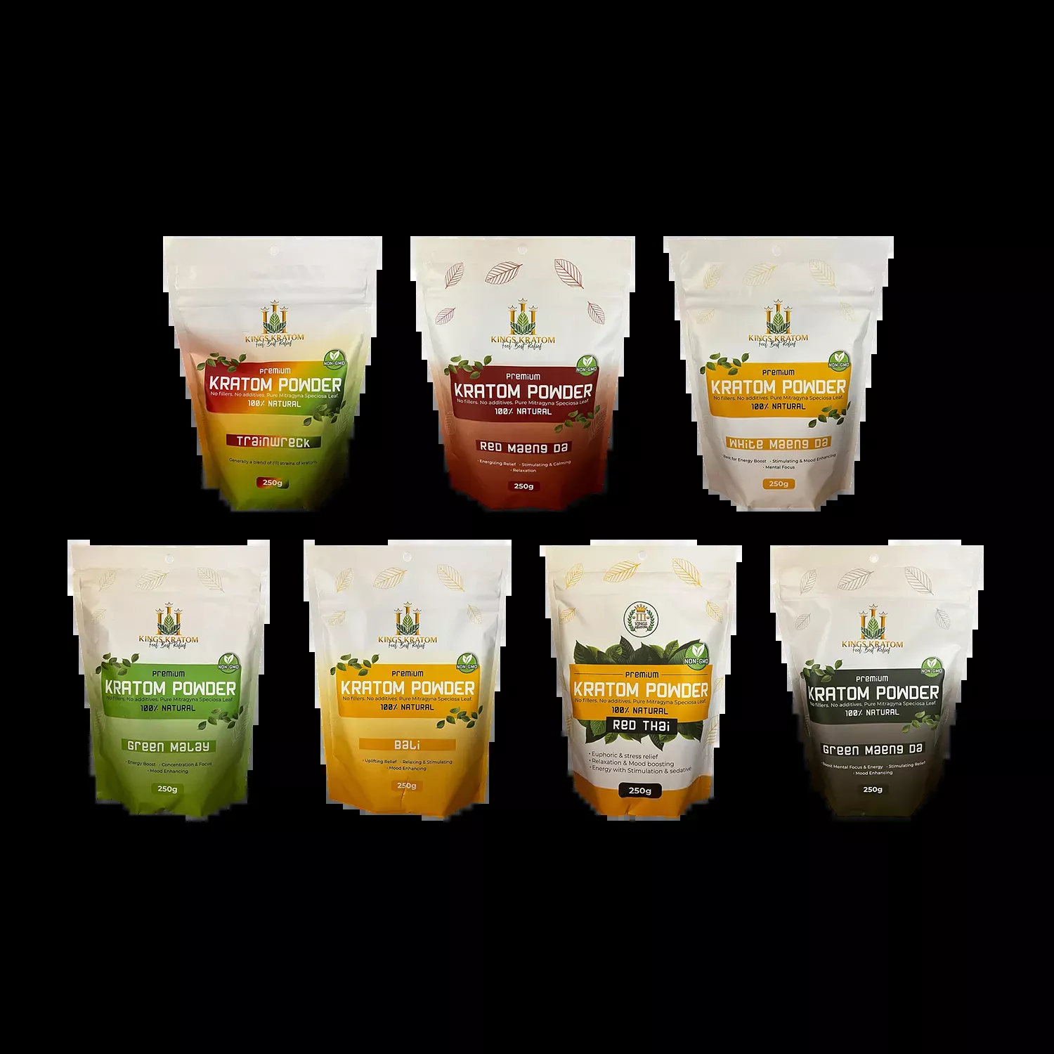 3 Kings Kratom 250g Premium Kratom Powders