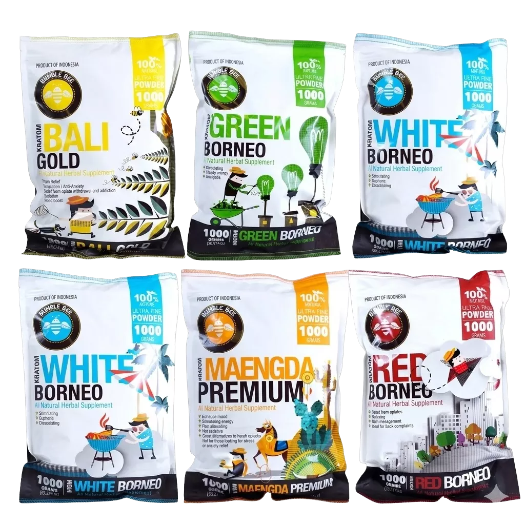Bumble Bee 1000g Kratom Powders