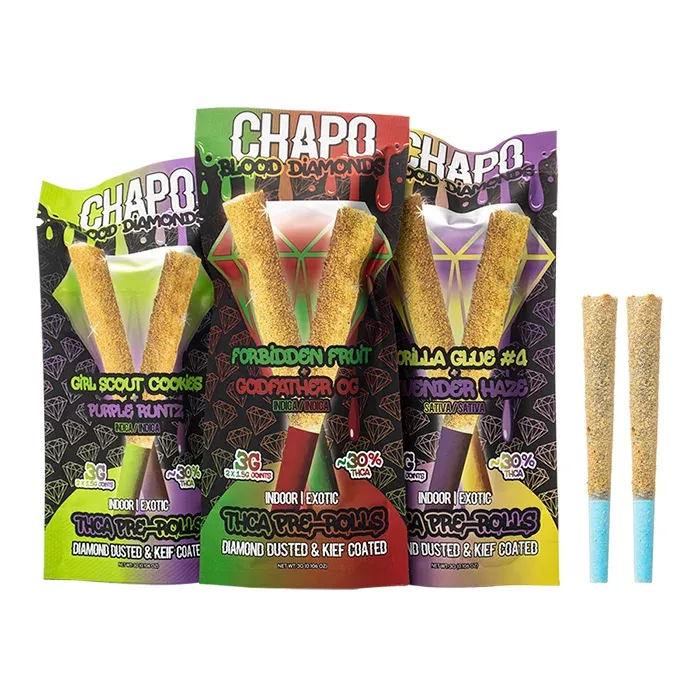 Chapo Extrax Blood Diamonds Pre Rolls 3G