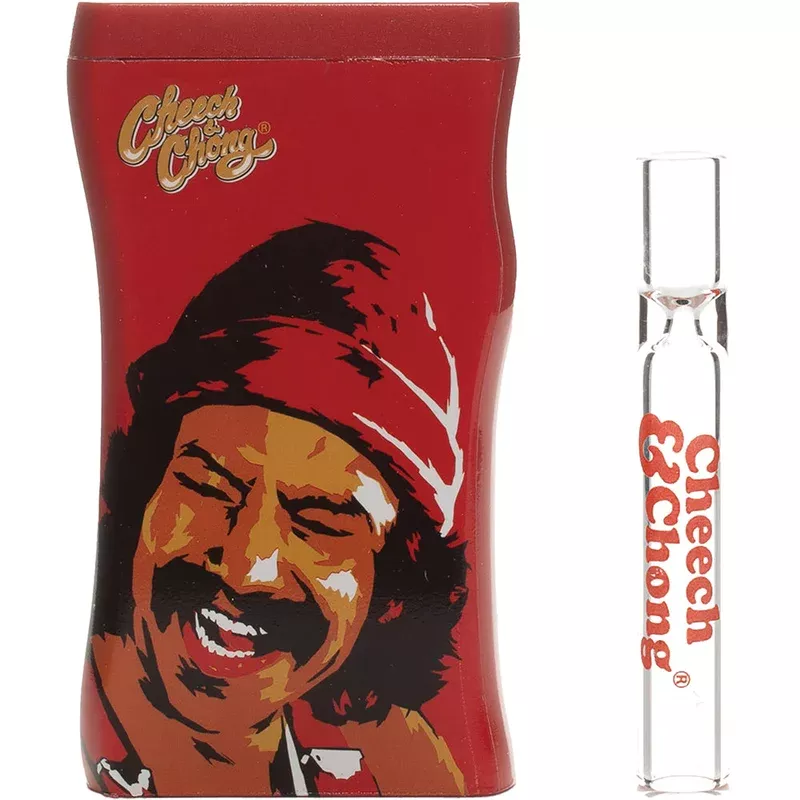 ‘Pop Art’ Dugout with Glass Chillum