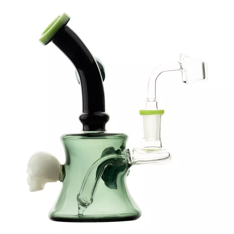 Tri Skull Dab Rig – 6in