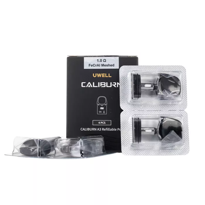 UWELL Caliburn A3 2mL Pod 0.8 Ohm Meshed Coil 4 Pack
