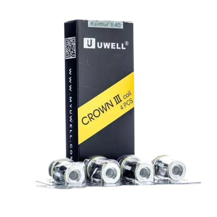 UWELL CROWN 3 0.4 Ohm Coils 4 Pack