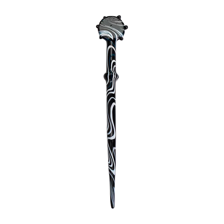 Zebra Swirl Black Dab Tool -Design 1