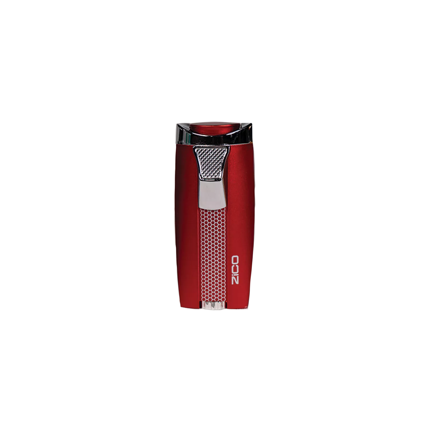 Zico Honeycomb Dual Flame Torch Lighter Red
