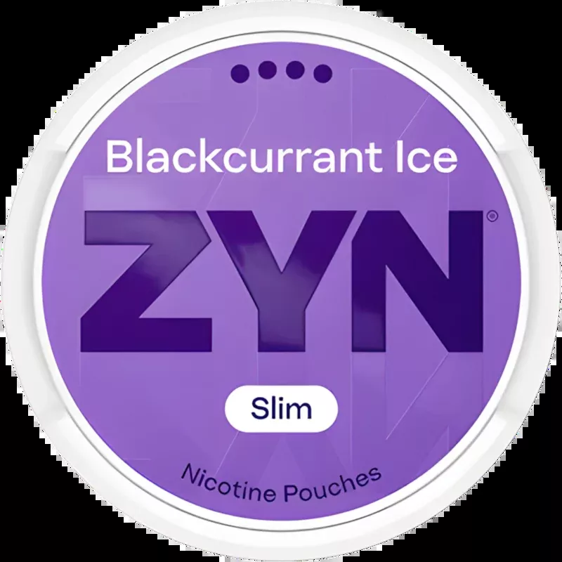 ZYN Blackcurrant Ice Nicotine Pouches – 11mg (5 Pack)